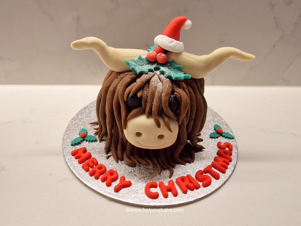 Coolest Highland Cow Cake