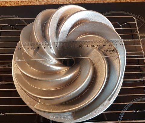 Buy Nordic Ware Platinum Collection Heritage Bundt Pan, Silver